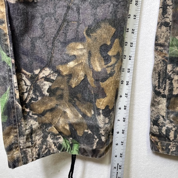 Jerzees Outdoors Camo Bigwoods Pants Mens 2XL Hunting Hunt Woods Stretch 2381 - Picture 7 of 12